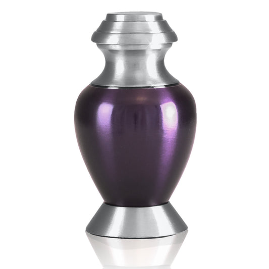 Modern Purple Brass Keepsake